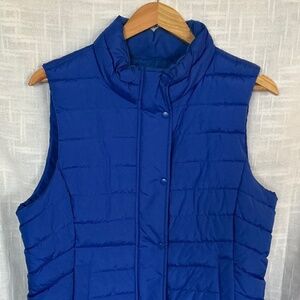 Gap Vest, Royal Blue, Women’s Large